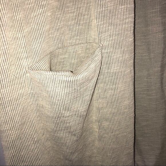 New Donni Cardigan Sweater XL oversized ribbed Neutral Oatmeal Stretch Pockets - Picture 5 of 8